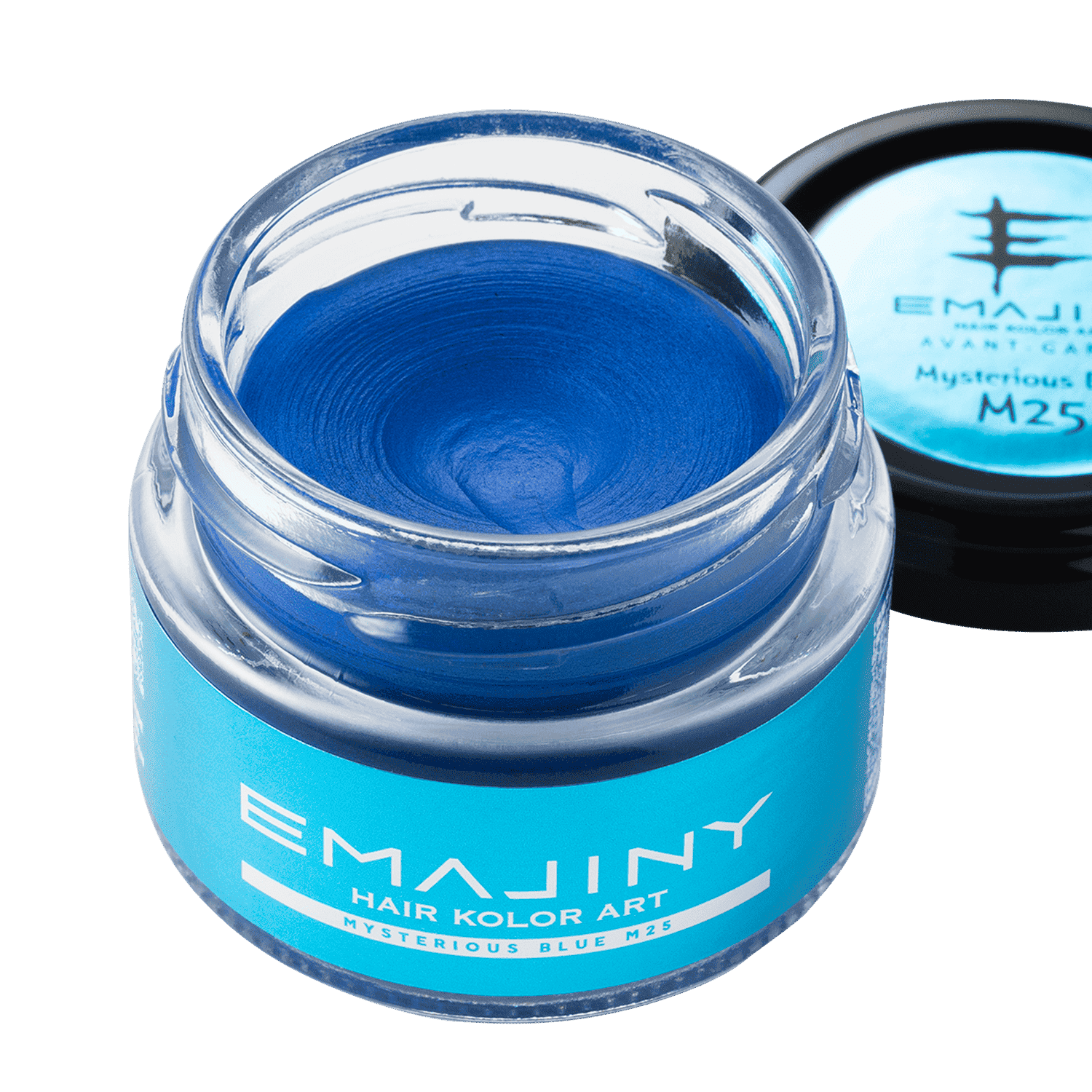 ミステリアス ブルー ヘア カラーワックス 青 36g 【日本製】【無香料