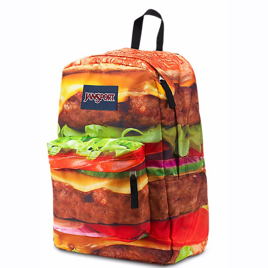 Wチーズバーガー・バックパック “FOLLOW&REPOST”｜JanSport – Emmon