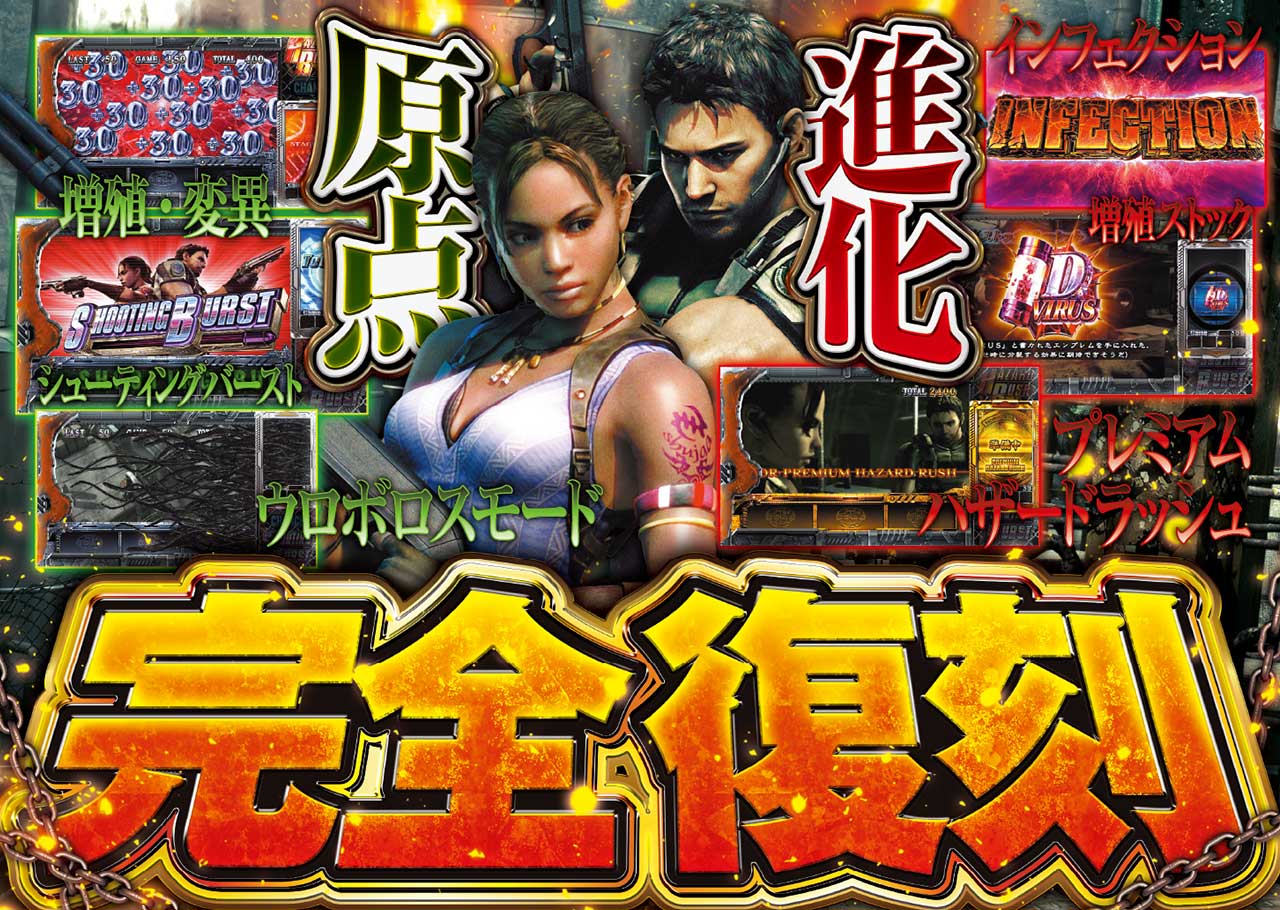 スマスロ バイオハザード5