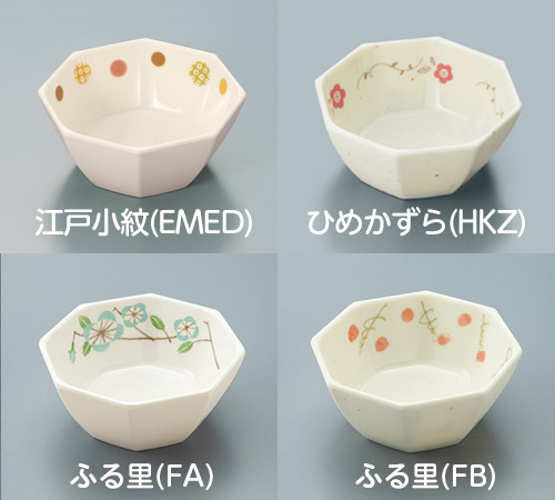 八角小鉢（メラミン製）江戸小紋 - オンラインショップ“イイネ”