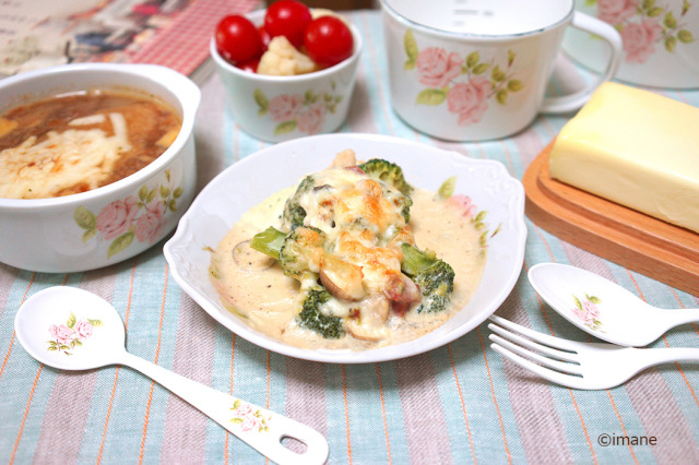 イマン ダイアナローズ ホーロー マルチスクエアポット【イマン