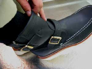 チペワ（CHIPPEWA）97879ブラックを履いてみたエンジニアブーツ倶楽部