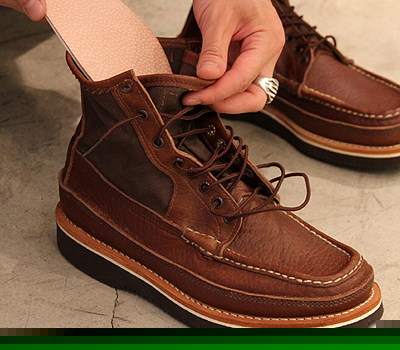 ラッセルモカシン（RUSSELL MOCCASIN）PH SAFARI レッドブラウン別注を