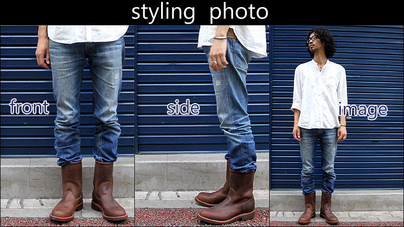 チペワ（CHIPPEWA）91093 BAY APACHEを履いてみたエンジニアブーツ