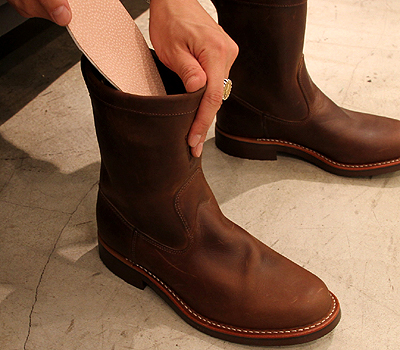 チペワ（CHIPPEWA）91093 BAY APACHEを履いてみたエンジニアブーツ