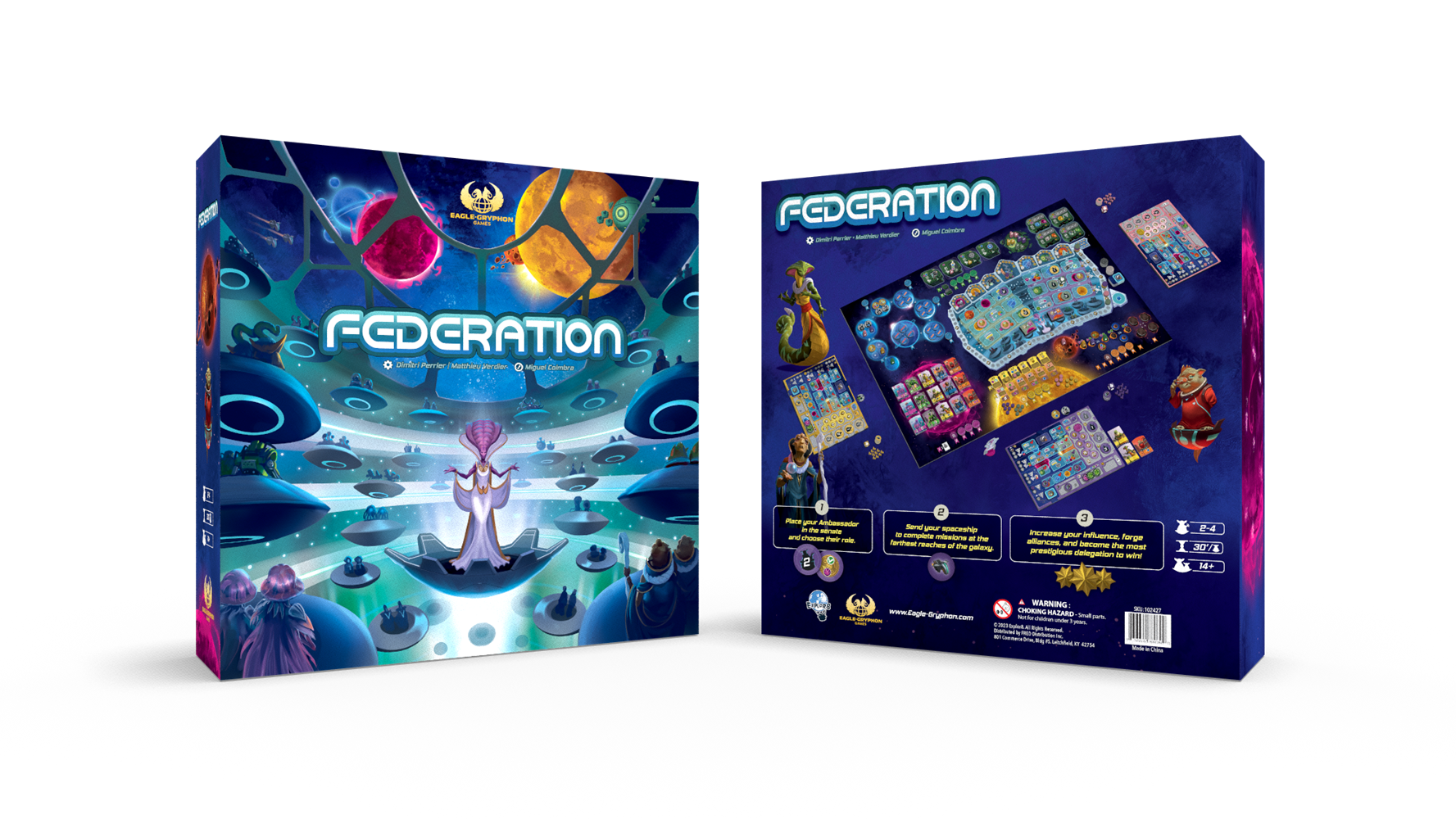 Buy Federation Deluxe Edition Online Today — Eagle-Gryphon Games