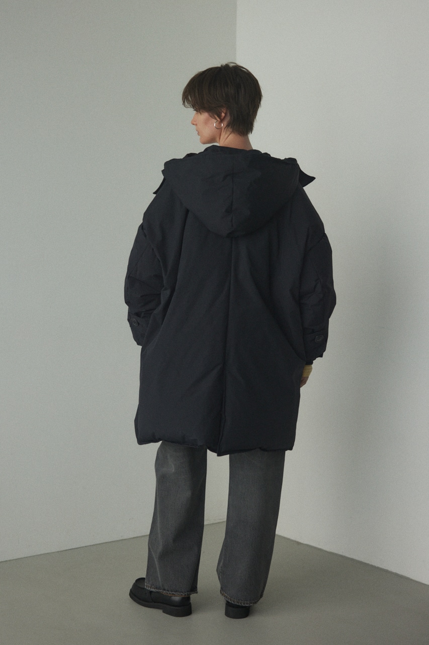 BLACK BY MOUSSY | hood down coat (コート ) |SHEL'TTER WEBSTORE