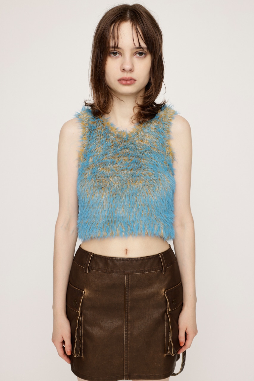 SLY | MIX SHAGGY TANK (タンクトップ ) |SHEL'TTER WEBSTORE