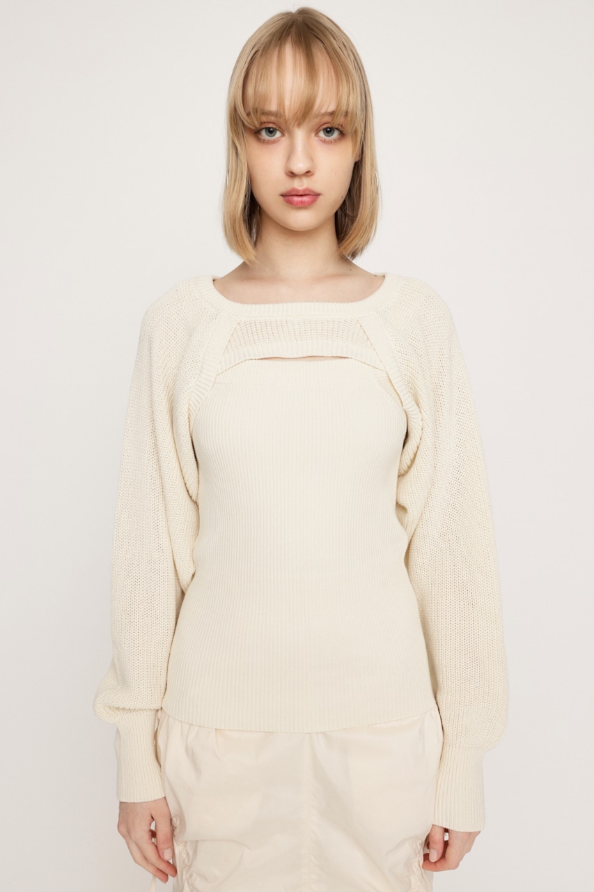 SLY | 2P BOLERO HG トップス (ニット ) |SHEL'TTER WEBSTORE