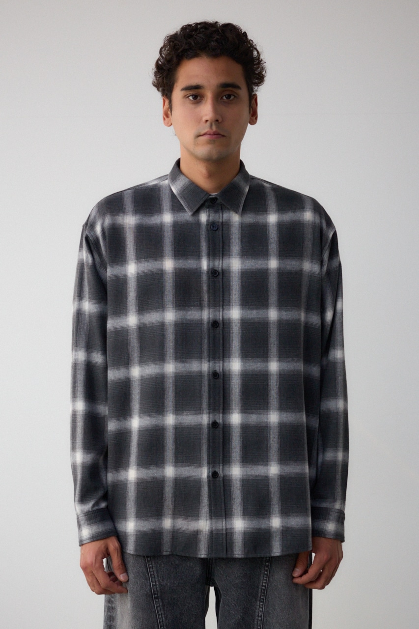 AZUL BY MOUSSY | ネルチェックシャツ (シャツ・ブラウス ) |SHEL'TTER