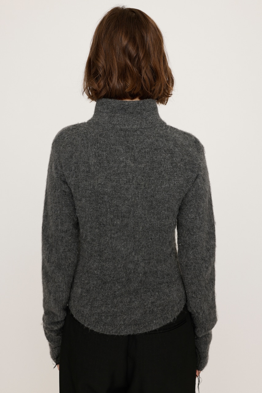 SLY | EMBROIDERY ZIP UP トップス (ニット ) |SHEL'TTER WEBSTORE