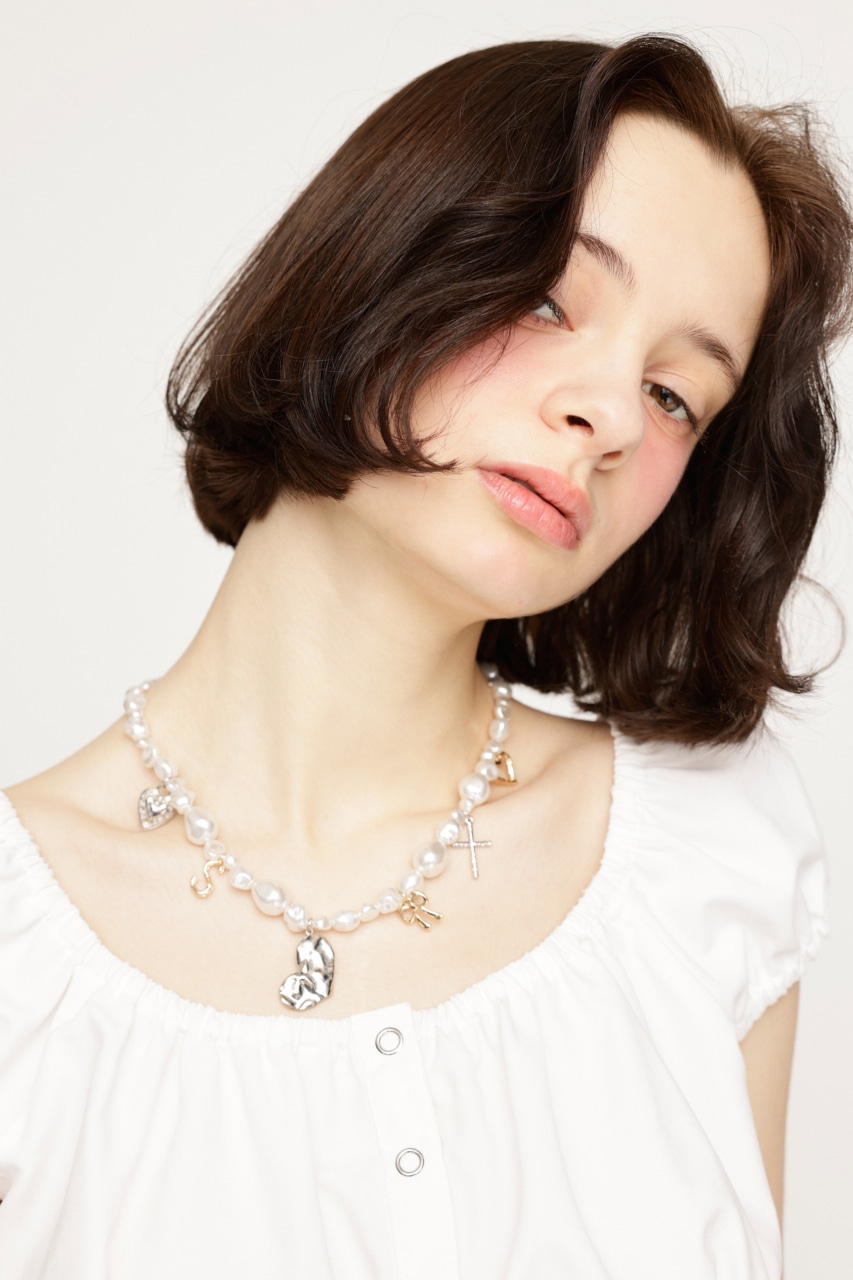 SLY | FAUX PEARL CHARM ネックレス (ネックレス ) |SHEL'TTER WEBSTORE