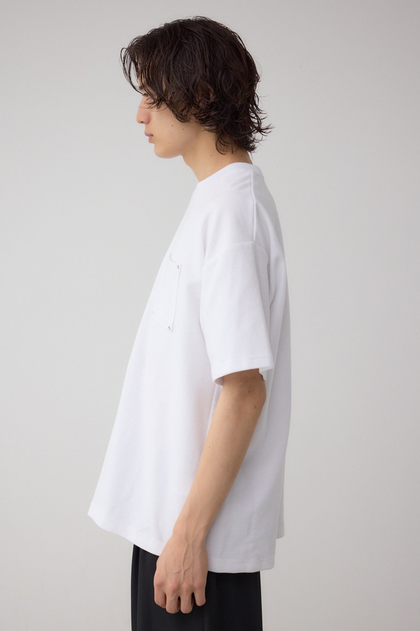 AZUL BY MOUSSY | スタッズポケットリップルTシャツ (Tシャツ