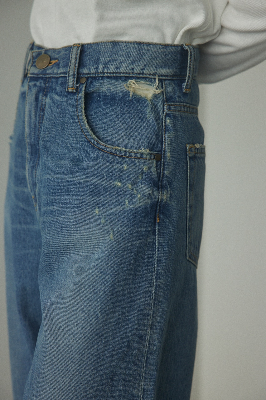 BLACK BY MOUSSY | □PUNA vintage denim (ワイド ) |SHEL'TTER WEBSTORE