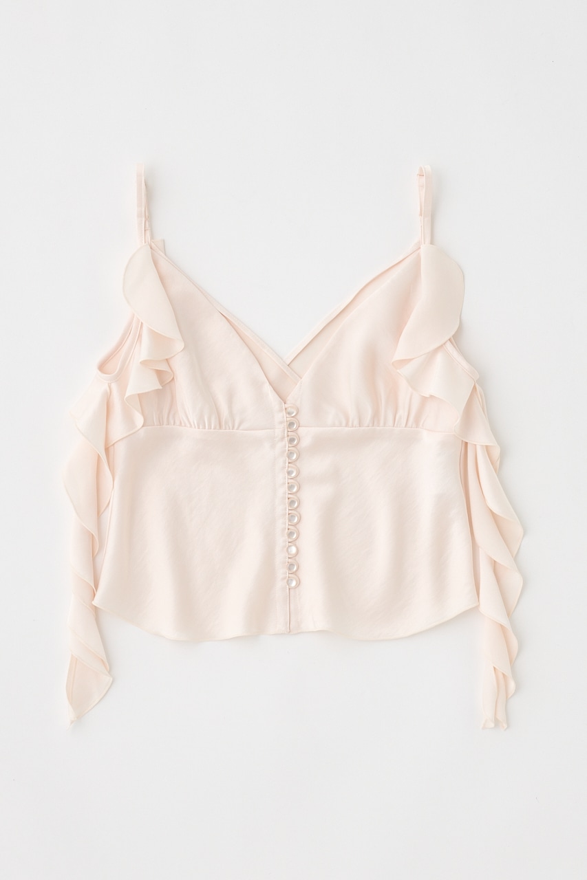 MOUSSY | FRILL STRAP SATIN キャミ (キャミソール ) |SHEL'TTER WEBSTORE