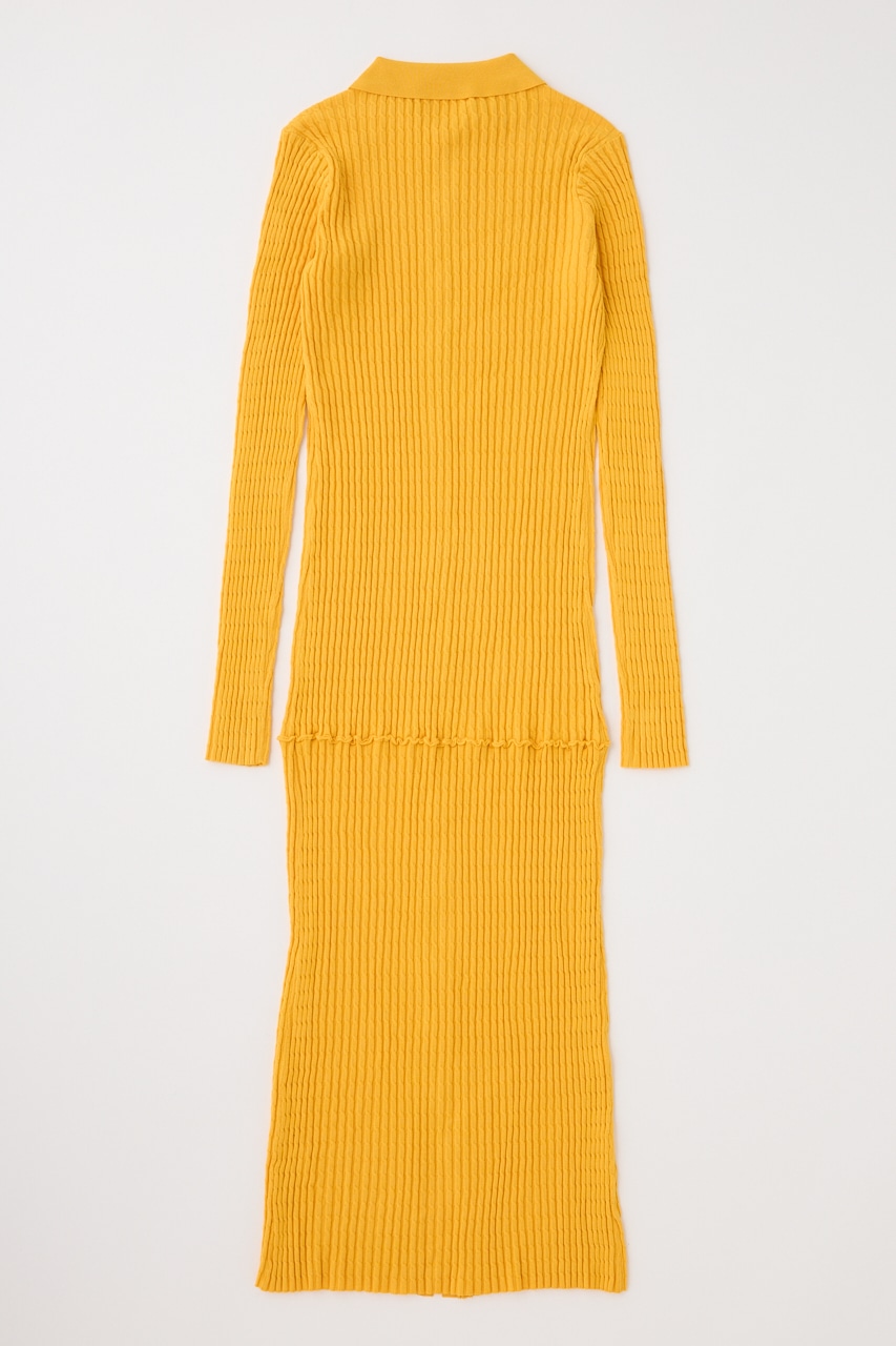 MOUSSY | CABLE KNIT ロングドレス (ワンピース(ロング） ) |SHEL'TTER