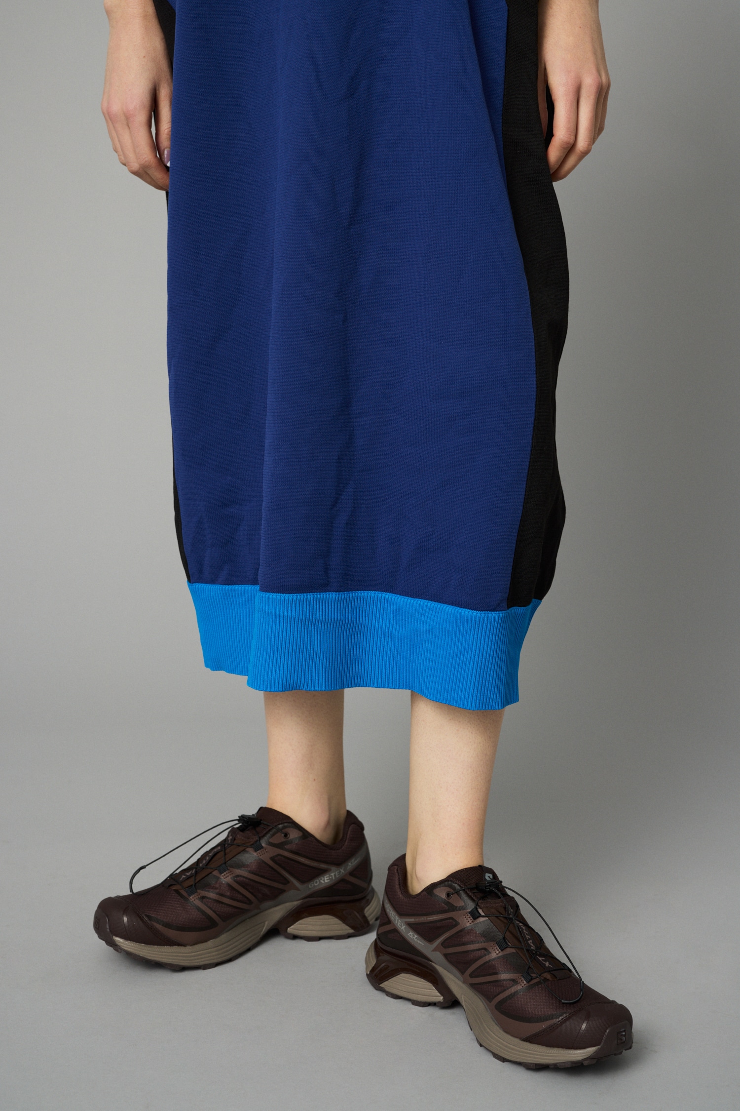 HeRIN.CYE | Attachmment knit one piece (ワンピース(ミニ