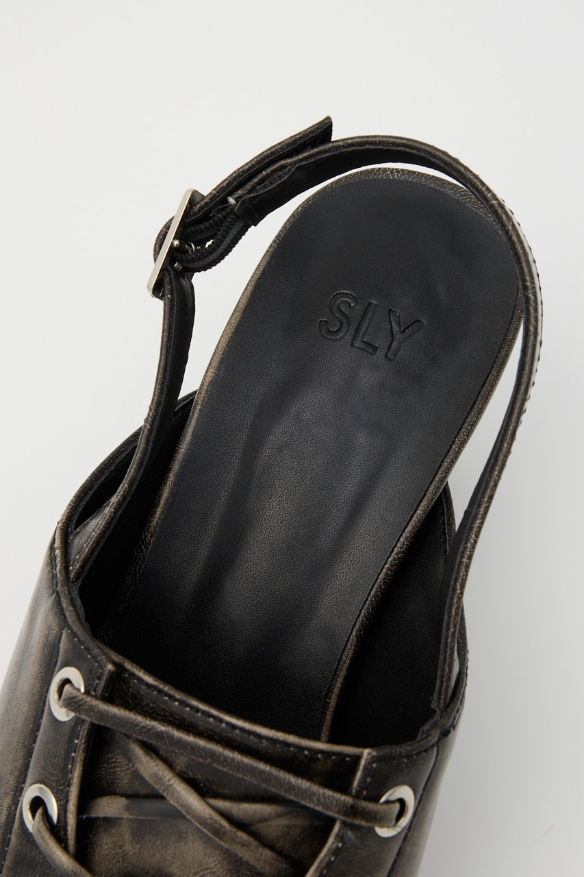 SLY | LACE UP ミュール (サンダル ) |SHEL'TTER WEBSTORE