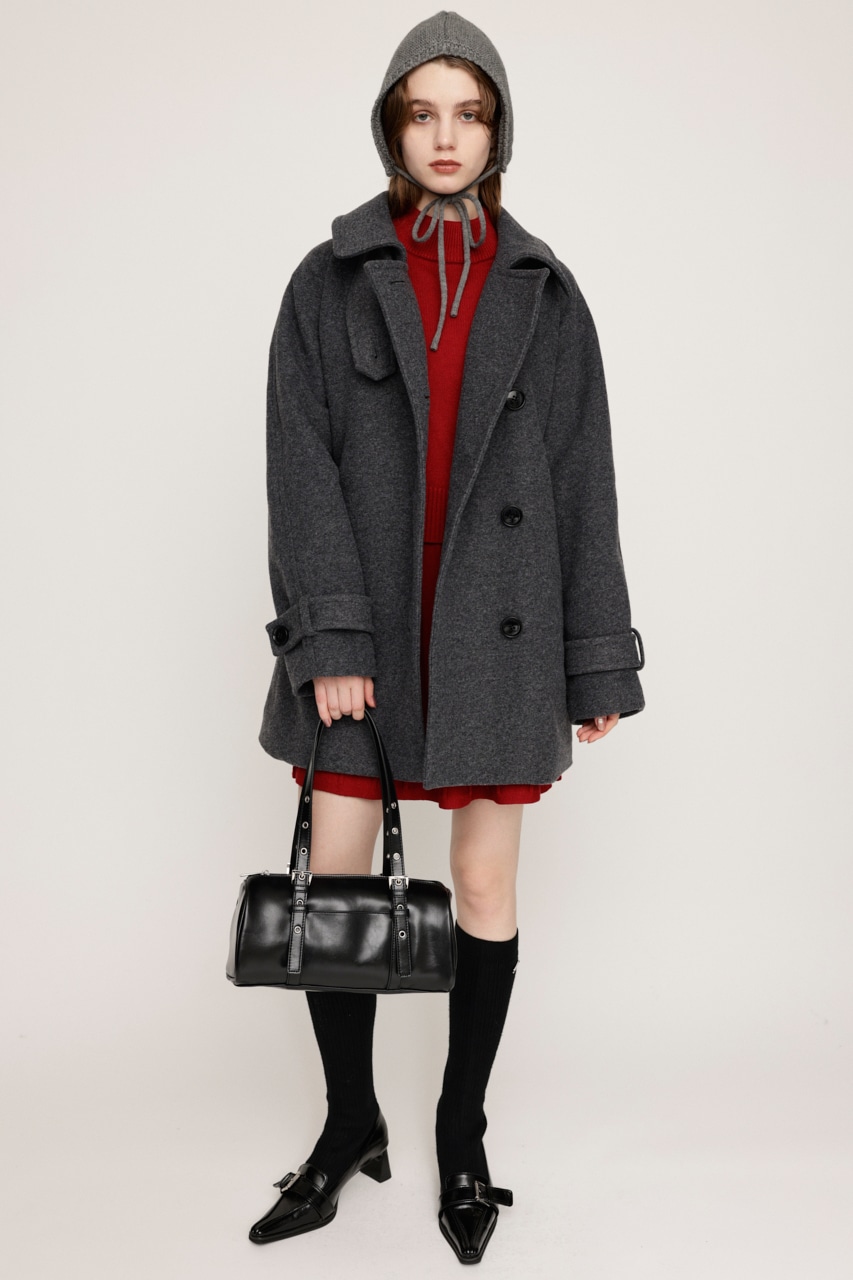 SLY | STAND NECK BELTED S／コート (コート ) |SHEL'TTER WEBSTORE