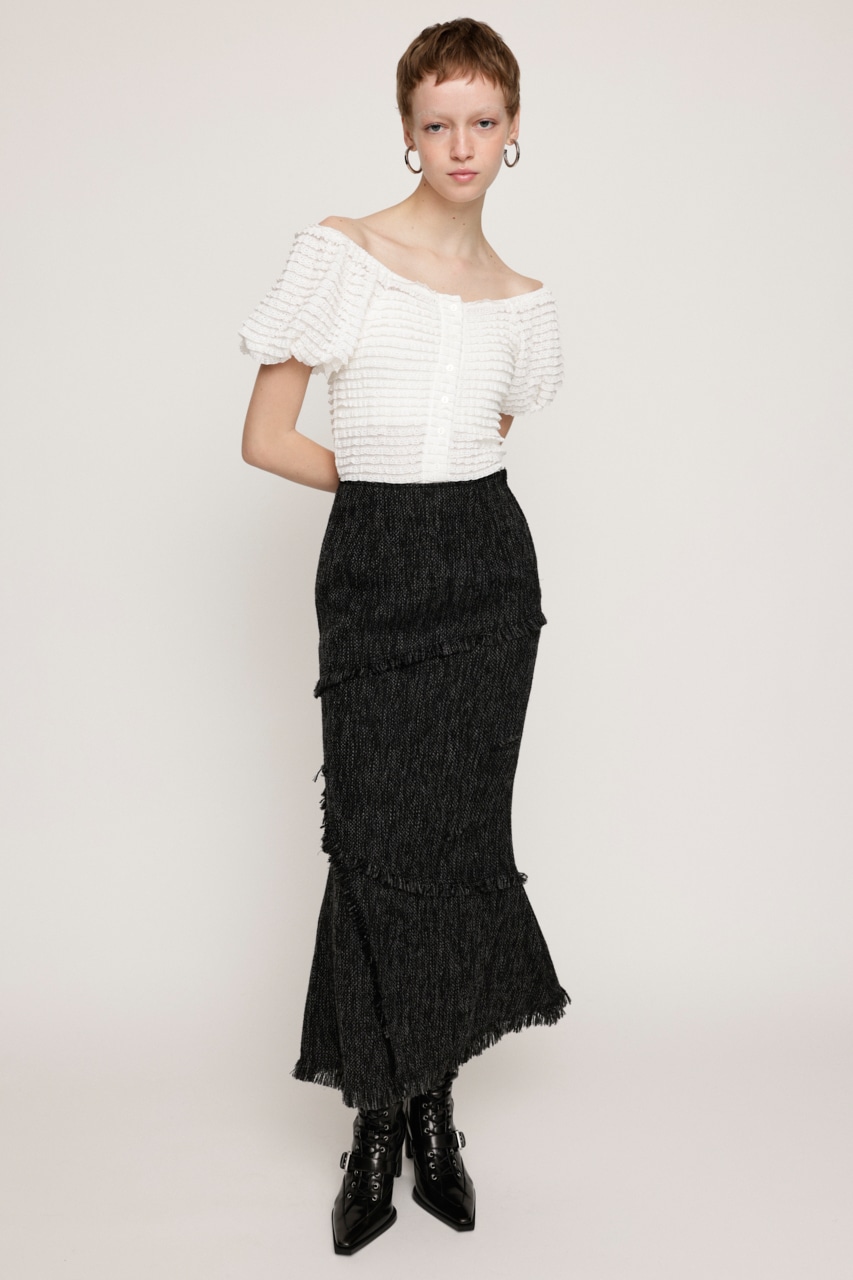 SLY | RIPPED EDGE ロングスカート (スカート(ロング) ) |SHEL'TTER