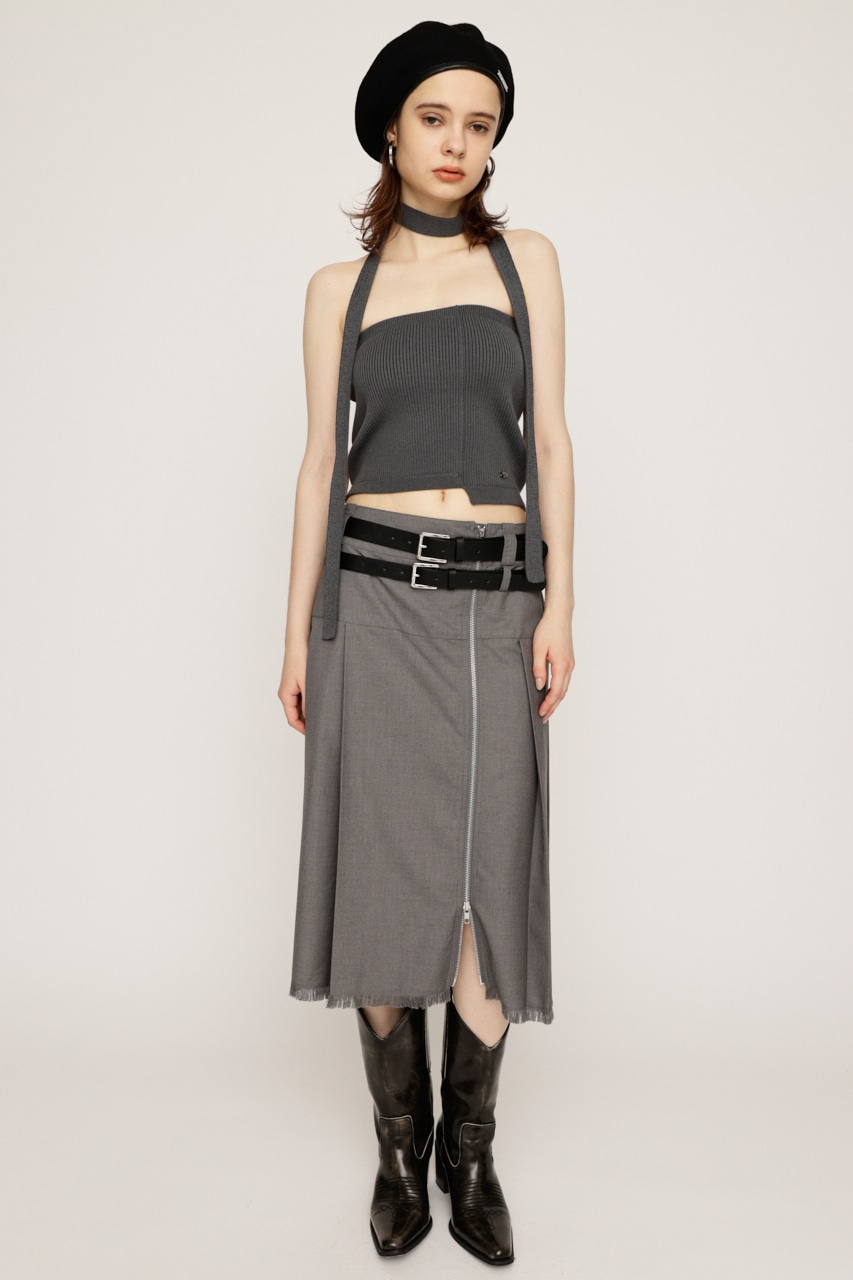 SLY | TIE SET BARE KNIT トップス (ベアトップ ) |SHEL'TTER WEBSTORE