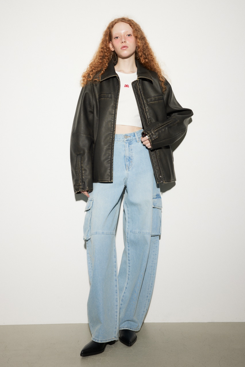 SLY | MICHIXSLY F／LEATHER ジャケット (ジャケット ) |SHEL'TTER