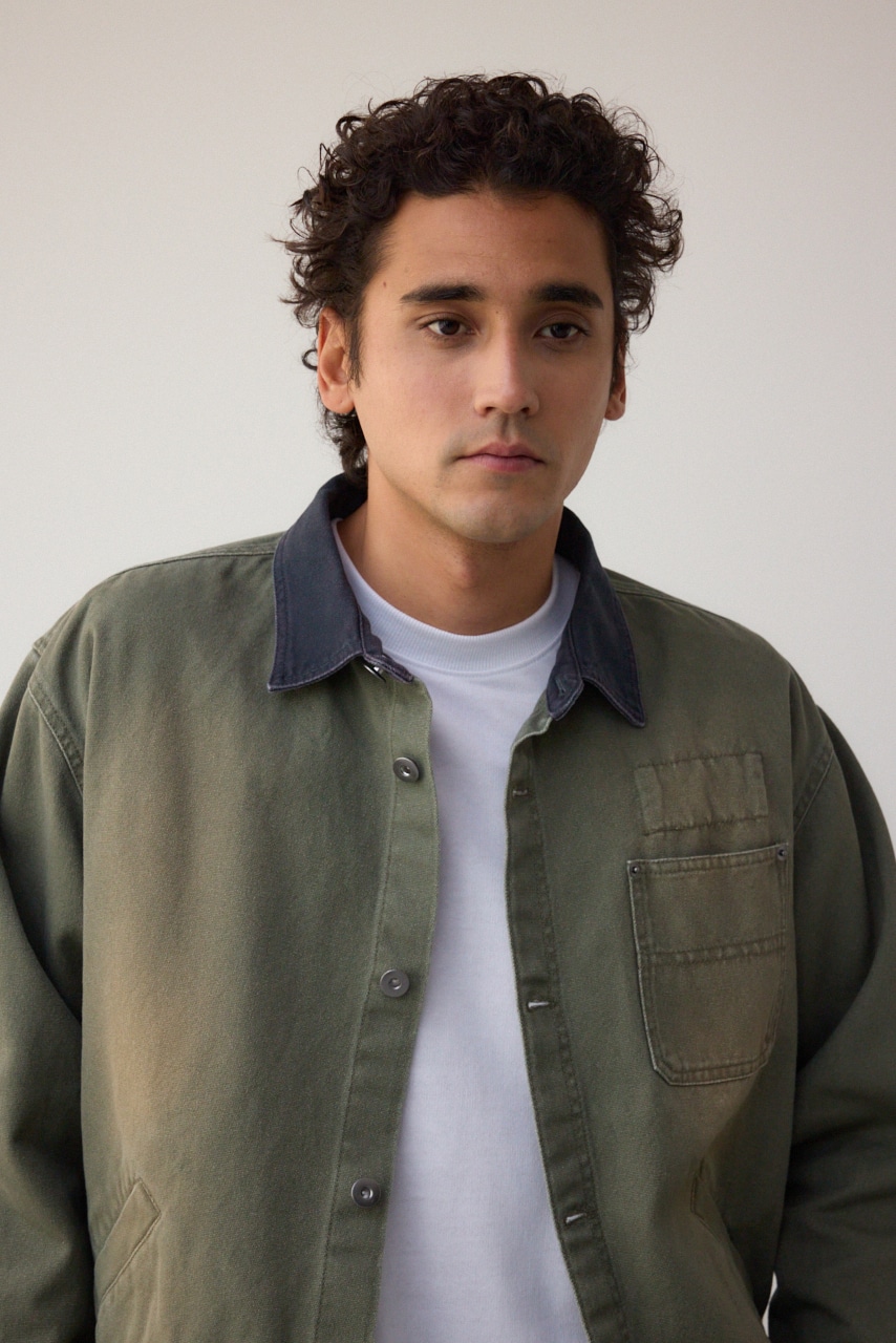 AZUL BY MOUSSY | ヴィンテージアーミーダックブルゾン (ブルゾン