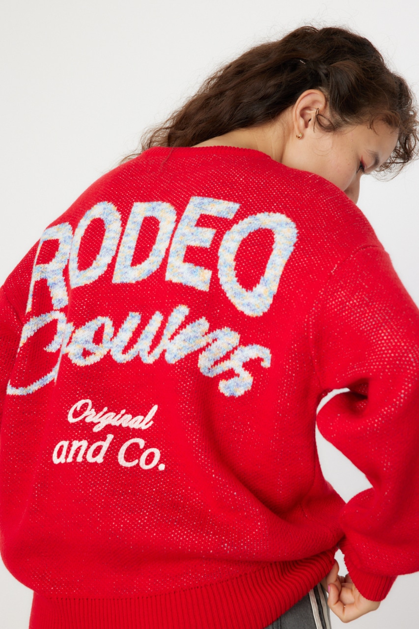 RODEO CROWNS WIDE BOWL | MIX COLOR LOGOニットトップス (ニット