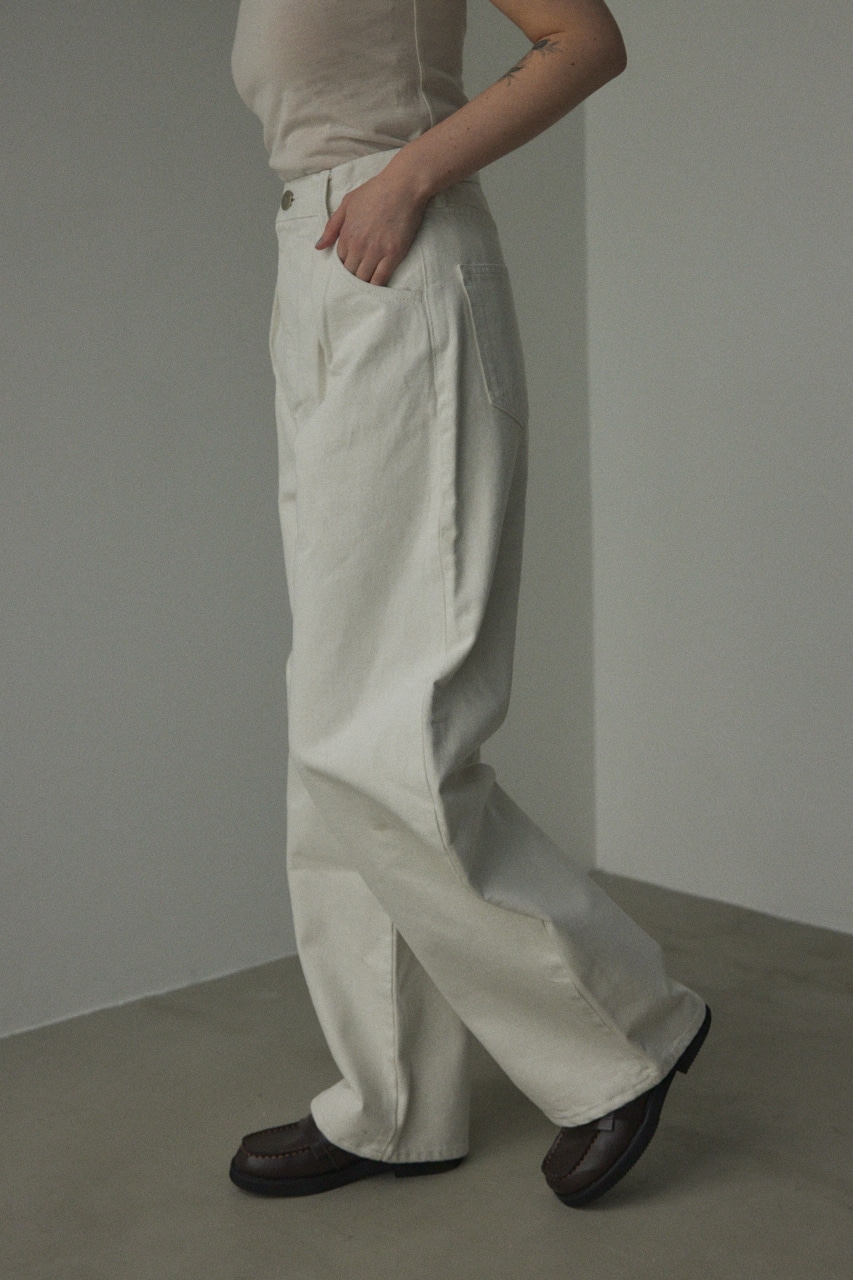 BLACK BY MOUSSY | tuck cocoon denim (ワイド ) |SHEL'TTER WEBSTORE