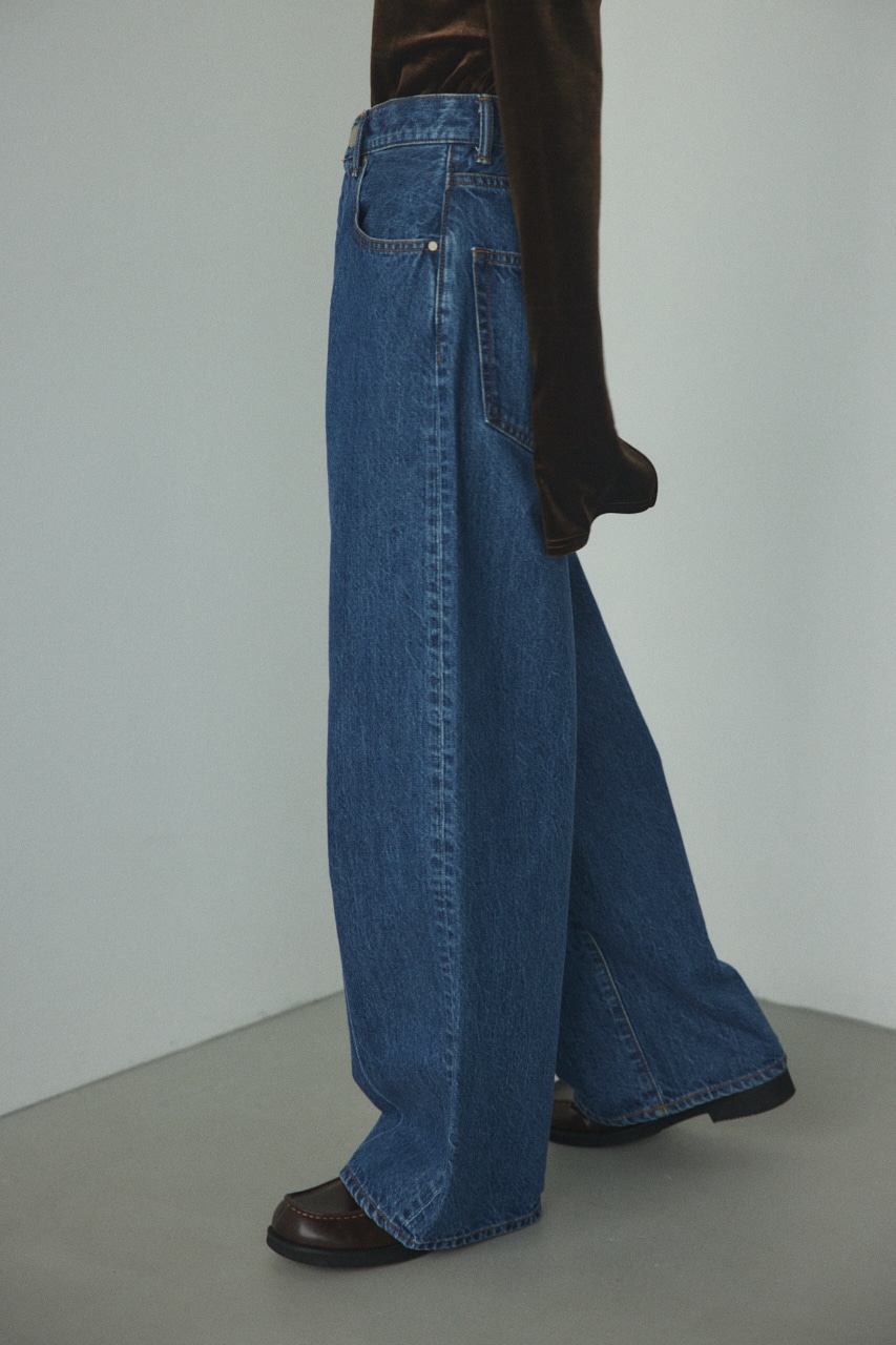 BLACK BY MOUSSY | loose straight denim (ワイド ) |SHEL'TTER WEBSTORE