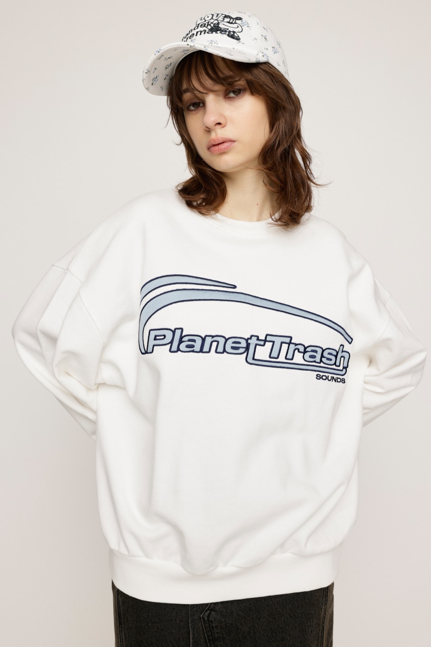 SLY | LOGO STITCH SW トップス (Tシャツ・カットソー(長袖) ) |SHEL