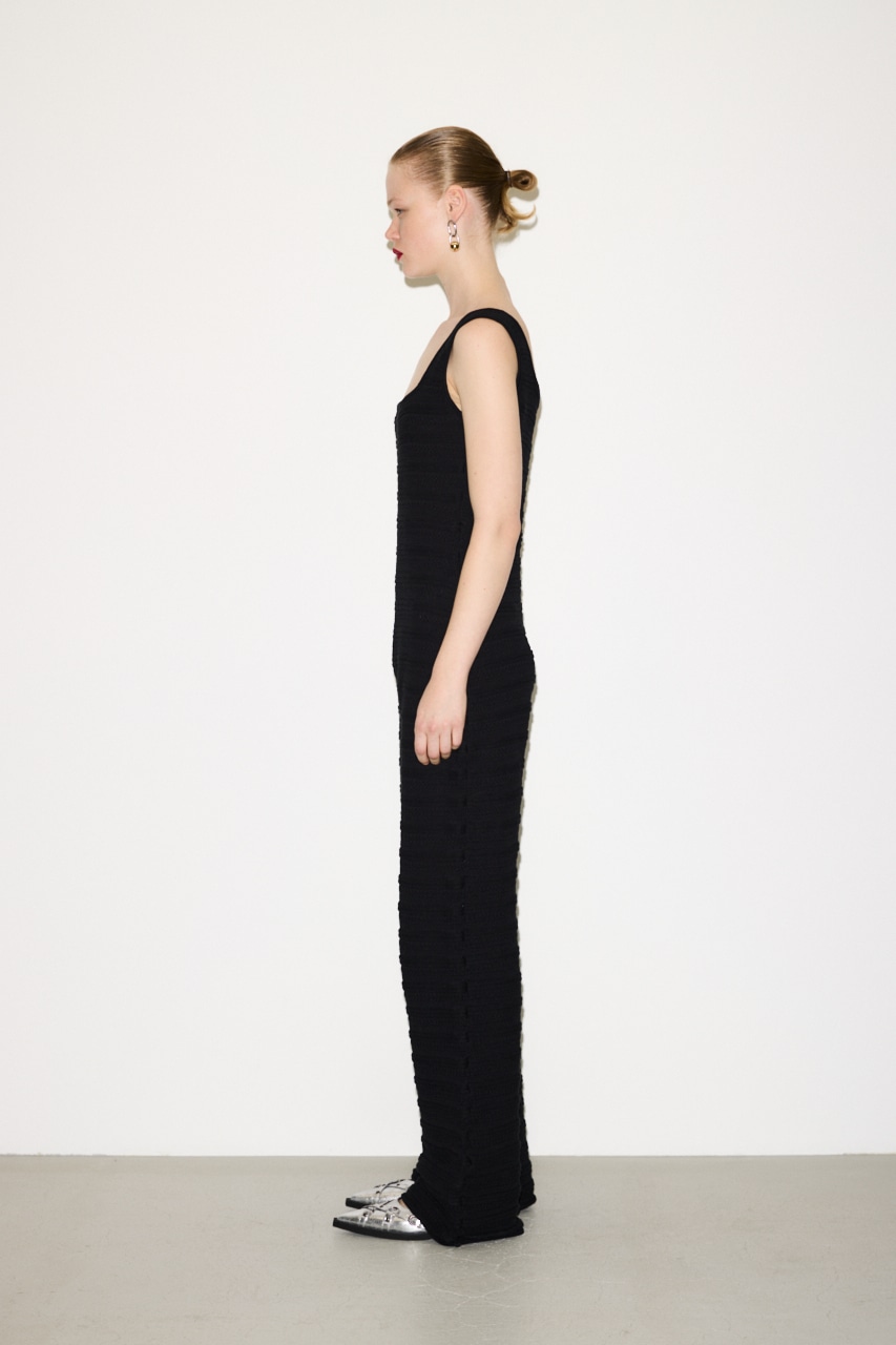 THROW by SLY | 【THROW】SQUARE NECK ジャンプスーツ (オールインワン