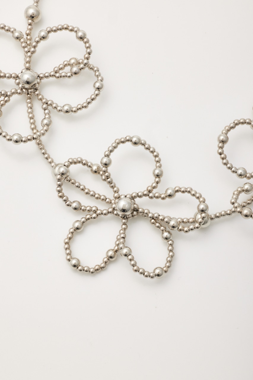 RODEO CROWNS WIDE BOWL | フラワービーズネックレス (ネックレス