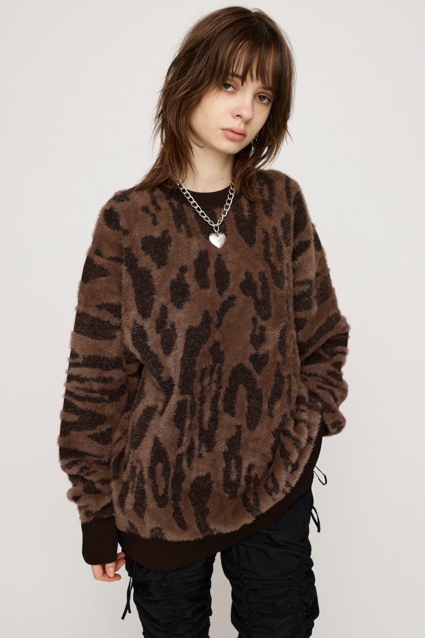 SLY | LEOPARD MOLLE JQ トップス (ニット ) |SHEL'TTER WEBSTORE