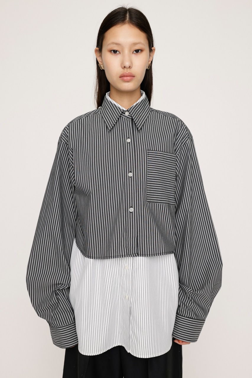 SLY | LAYERED STRIPE 2P シャツ (シャツ・ブラウス ) |SHEL'TTER WEBSTORE