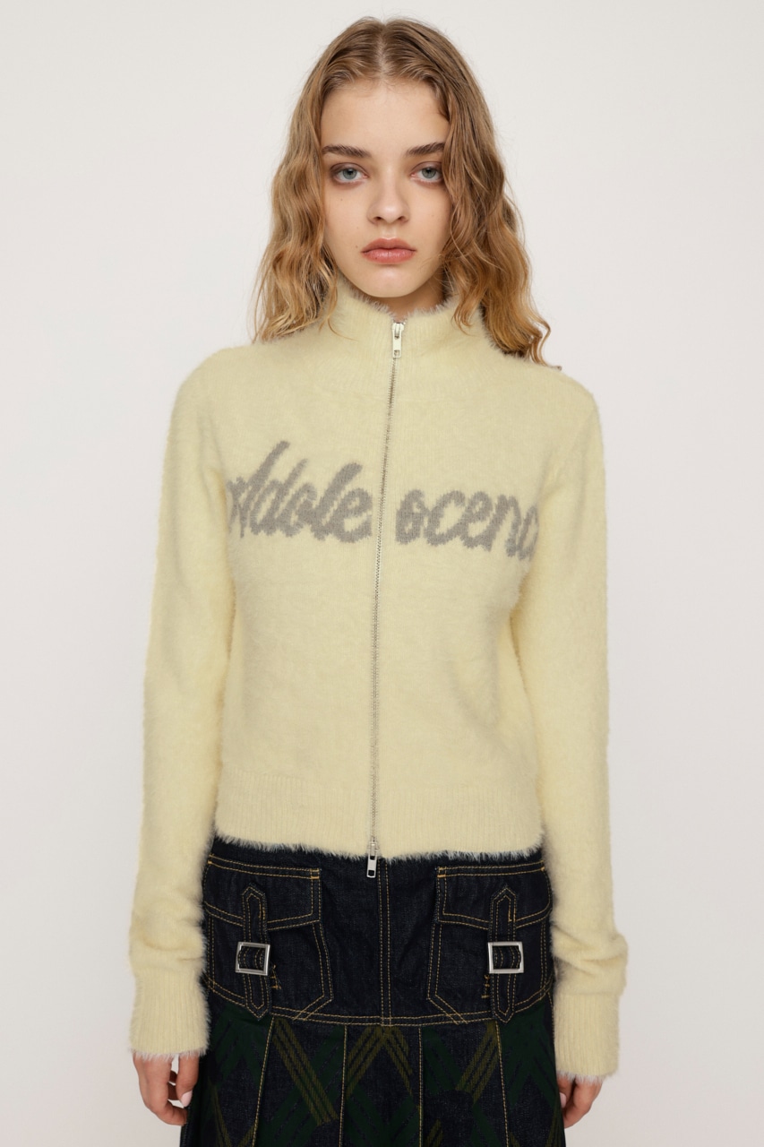 SLY | ZIP UP JQ LOGO トップス (ニット ) |SHEL'TTER WEBSTORE