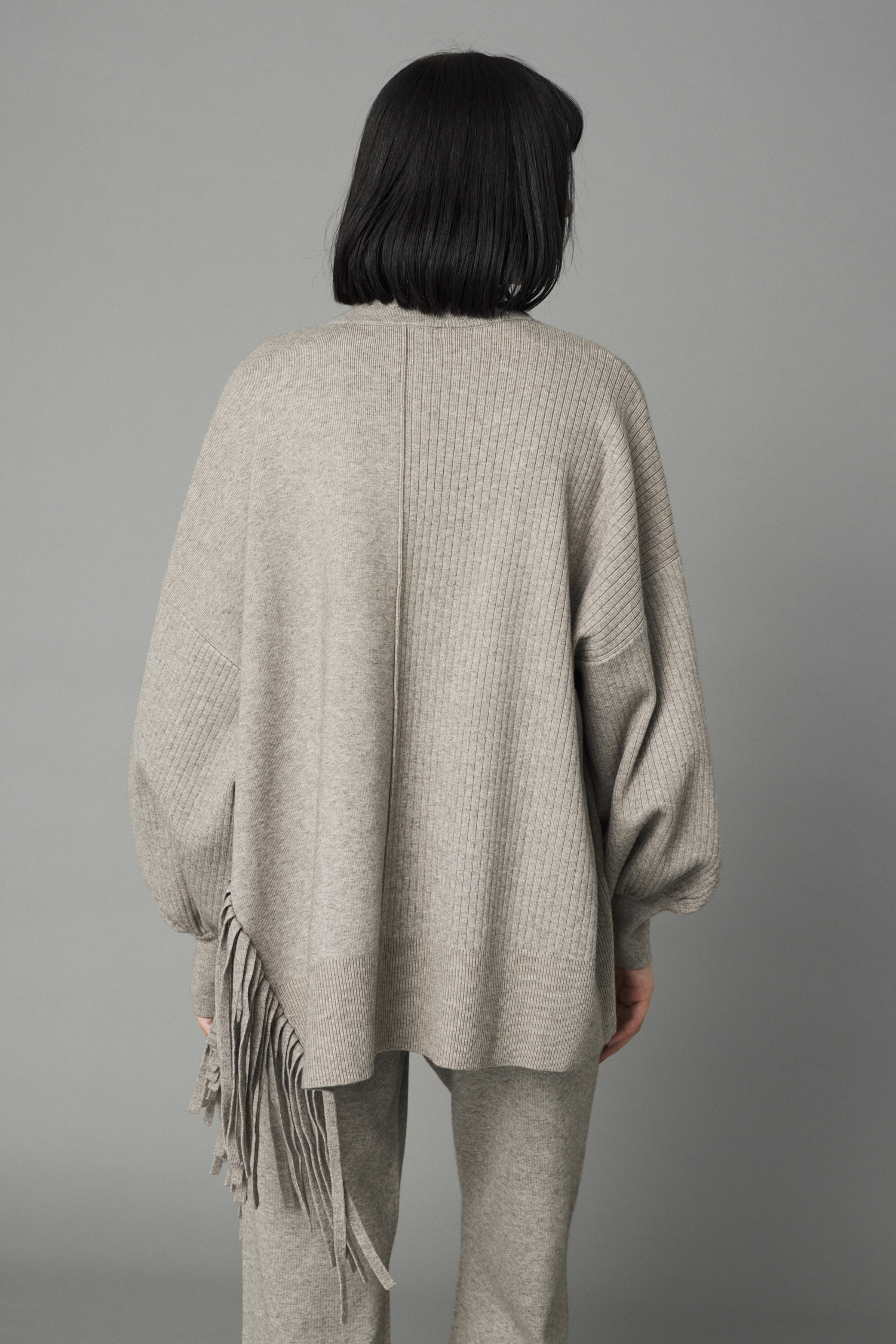 HeRIN.CYE | Fringe knit tops (ニット ) |SHEL'TTER WEBSTORE