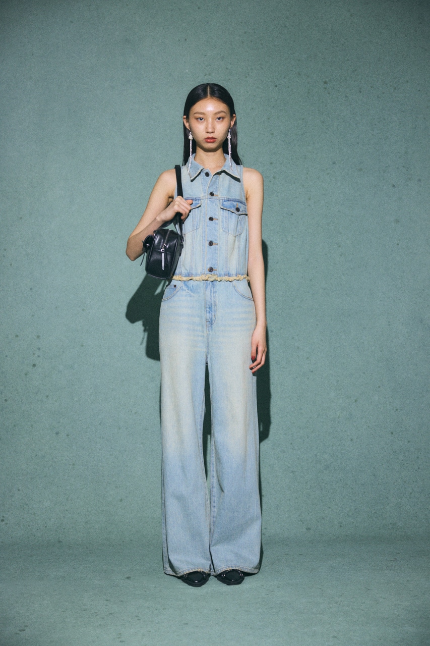 MOUSSY | SLEEVELESS REMAKE ジャンプスーツ (オールインワン ) |SHEL