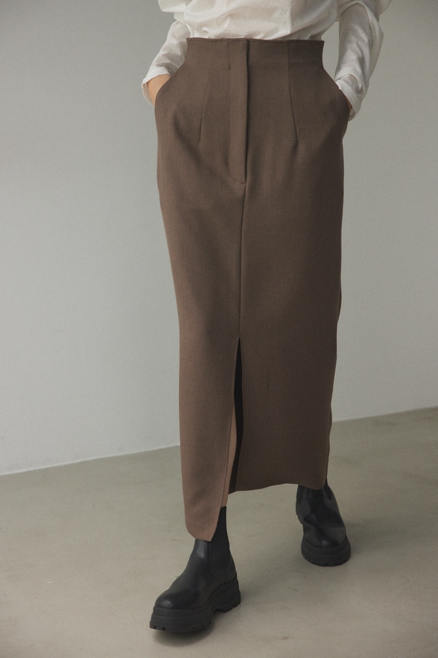 BLACK BY MOUSSY | basic tight slit skirt (スカート(ロング) ) |SHEL