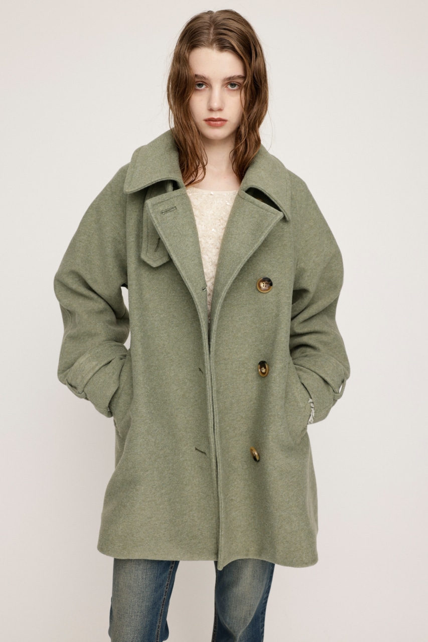 SLY | STAND NECK BELTED S／コート (コート ) |SHEL'TTER WEBSTORE