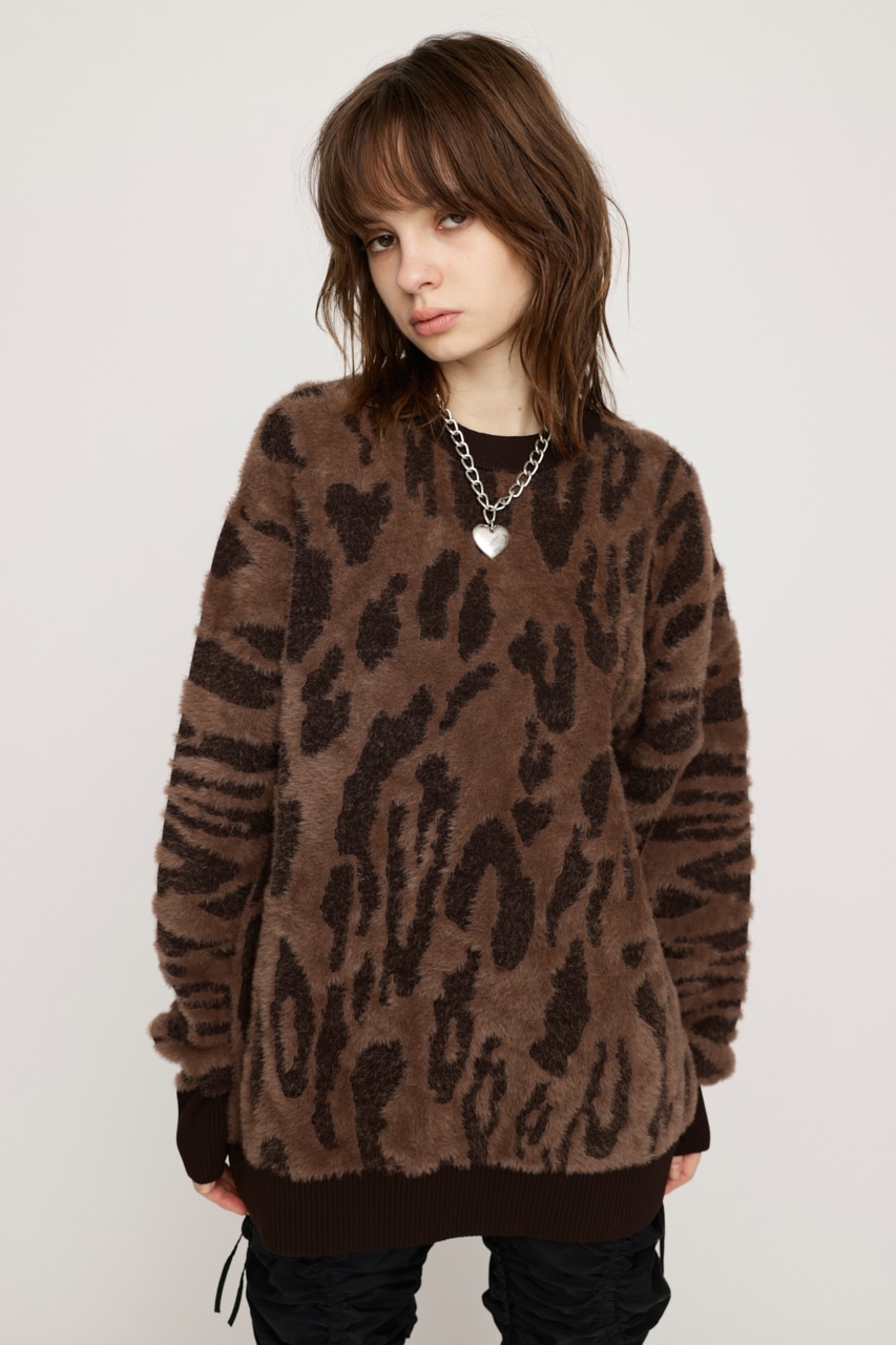 SLY | LEOPARD MOLLE JQ トップス (ニット ) |SHEL'TTER WEBSTORE