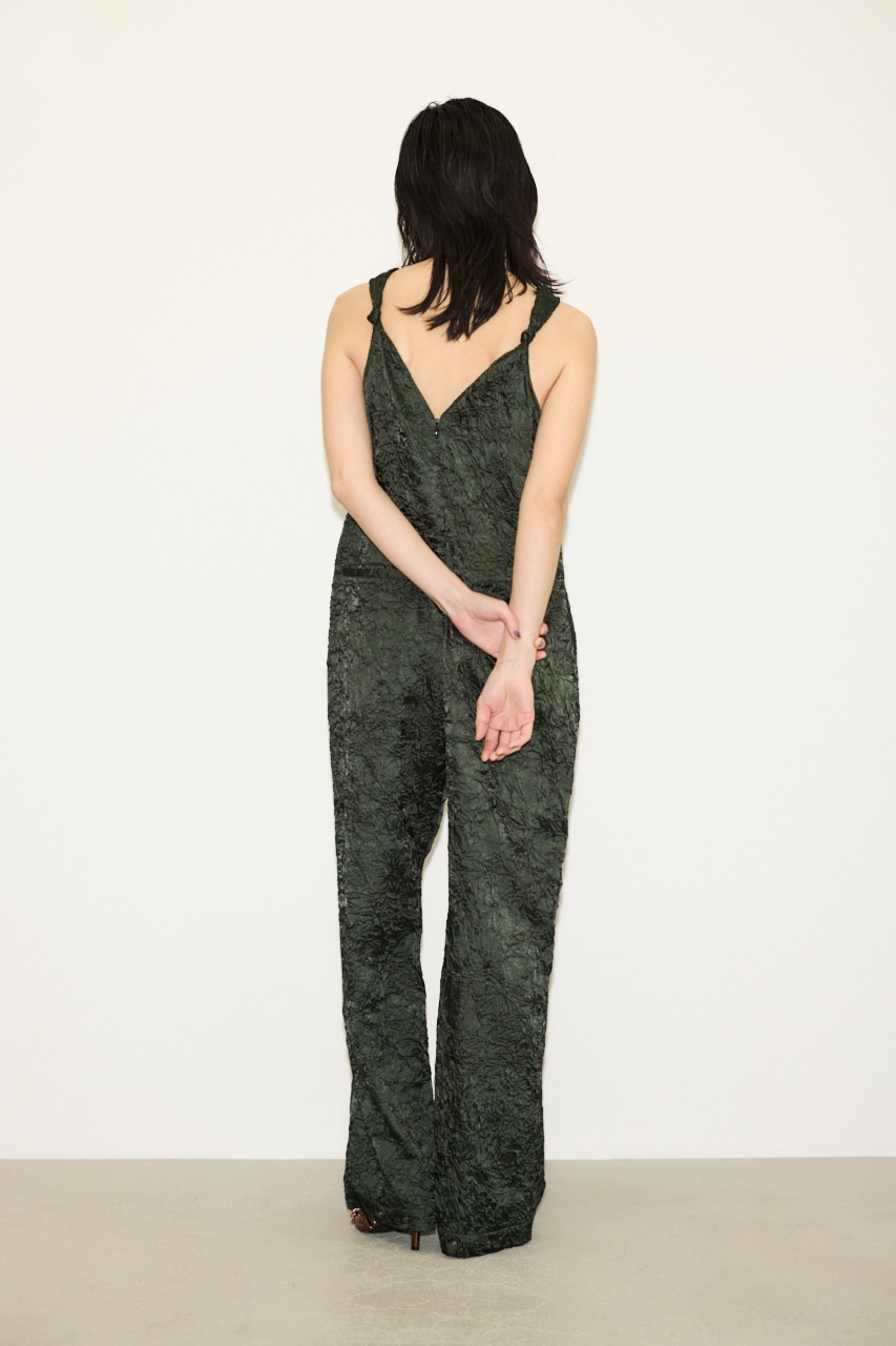 THROW by SLY | 【THROW】WRINKLE SATIN オールインワン
