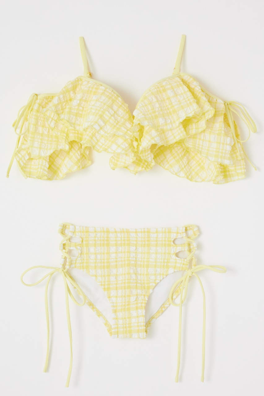 rienda | マルチファブリックフリルワイヤーカップ bikini (すべて