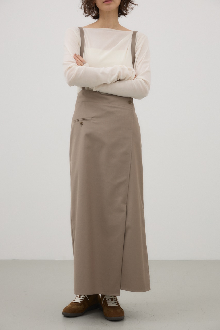 AZUL BY MOUSSY | 2WAYサスペンダースカート (スカート(ロング