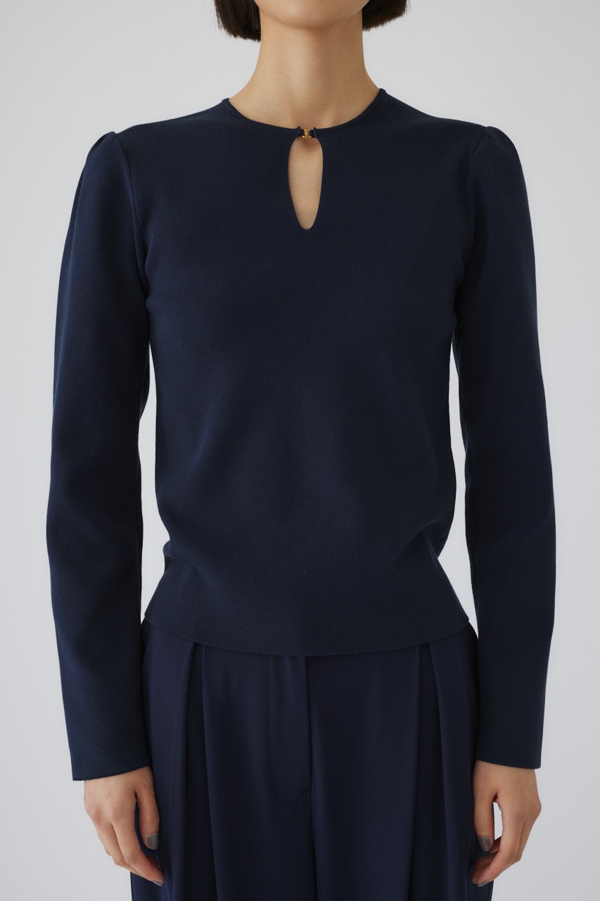 RIM.ARK | Hook slim knit tops (KNITWEAR ) |RIM.ARK ONLINE STORE