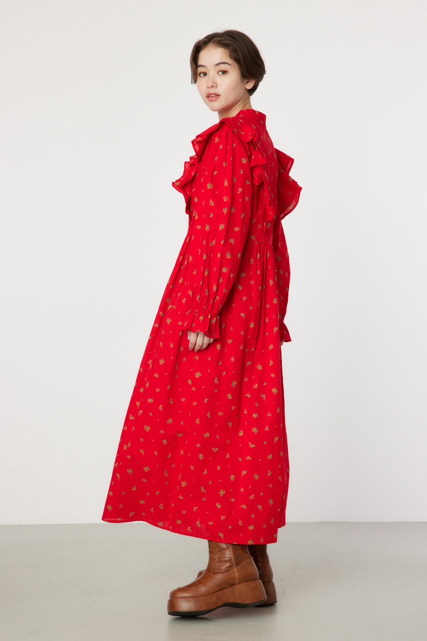 RODEO CROWNS WIDE BOWL | フラワーパターンフリルワンピース