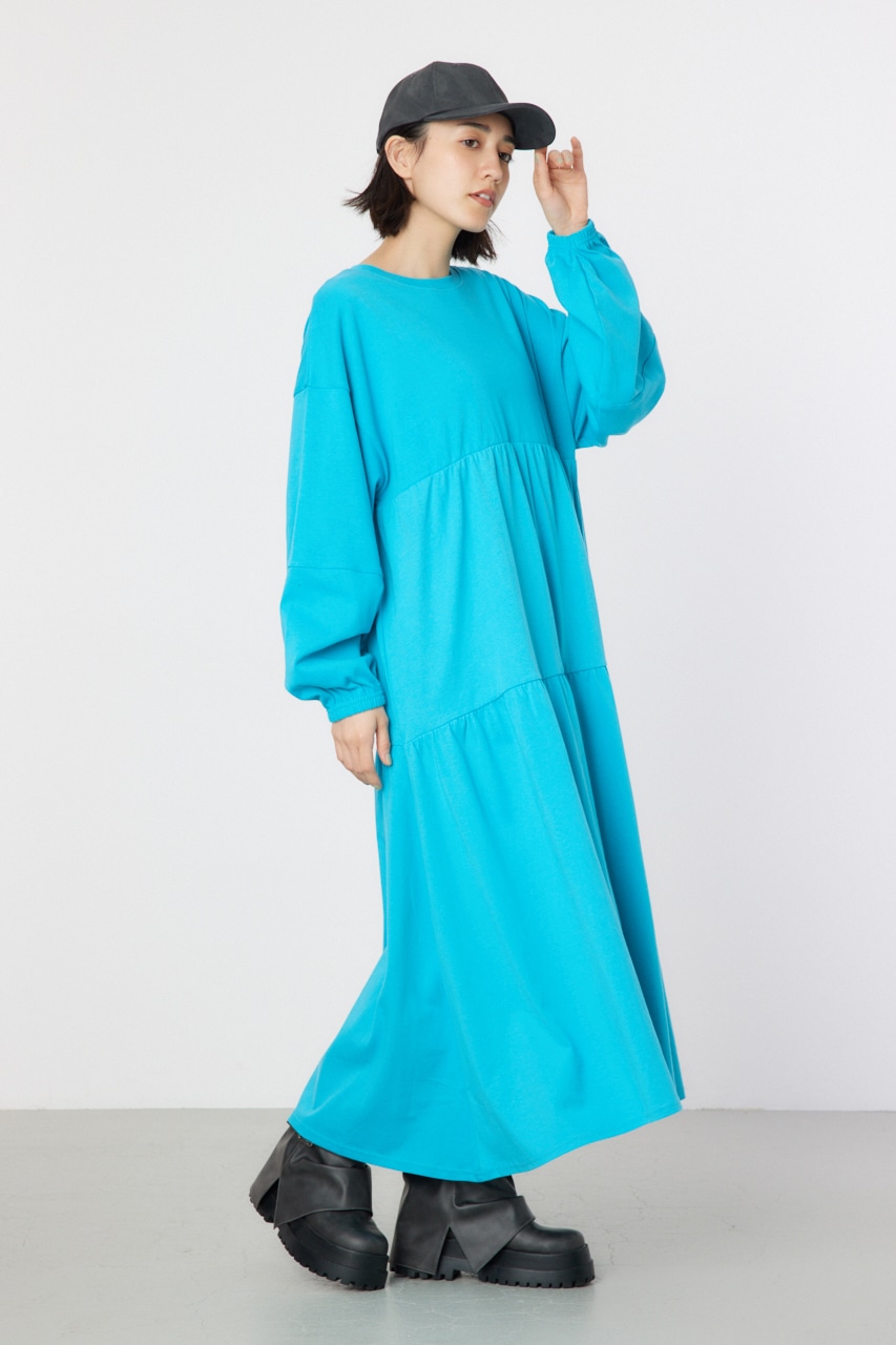 RODEO CROWNS WIDE BOWL | ネームパッチティアードマキシワンピース