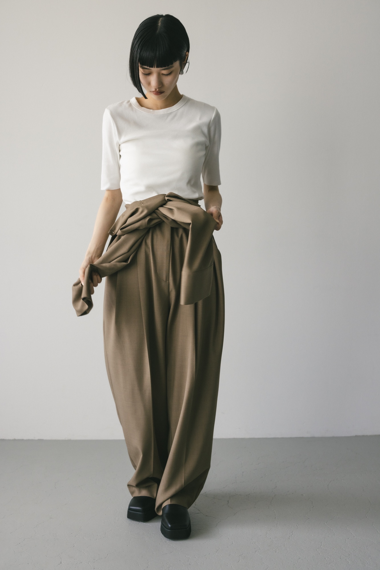 STYLEMIXER | ワイドスリーブオールインワン (オールインワン ) |SHEL