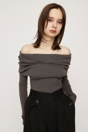 SLY | OFF SHOULDER KNIT トップス (ニット ) |SHEL'TTER WEBSTORE