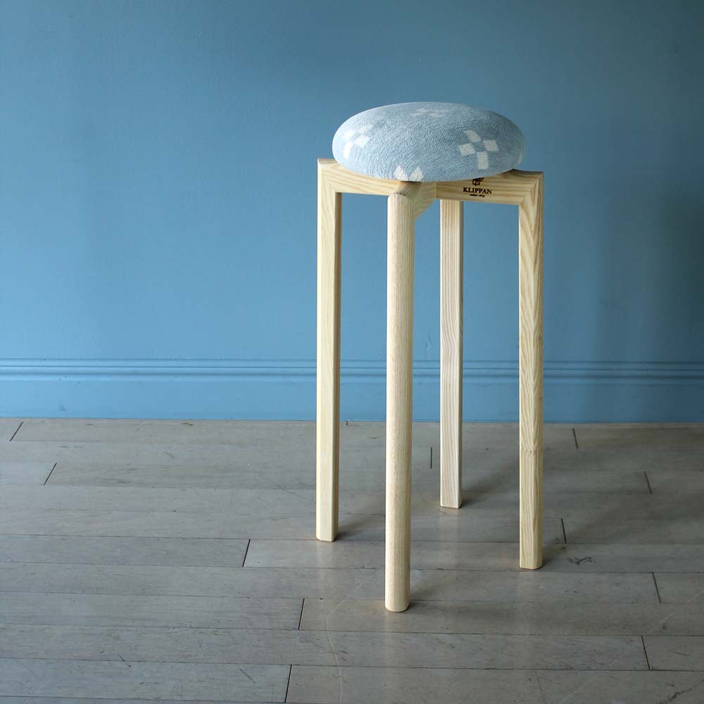 KLIPPAN/クリッパン スツール シャーンスンド ライトブルー SSサイズ